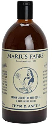 Savonnerie & Cie Flüssigseife Marseille, 1 l, Thymian und Dill Natur
