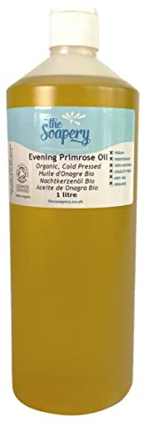 Huile d'Onagre Certifiée BIO – 1 litre- 100% pure et pressée à froid