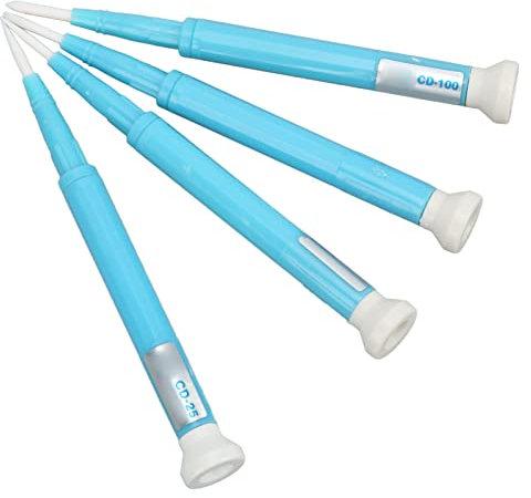 Artillery Destornilladores de Cerámica,4 Piezas Juego de Destornilladores de Ajuste Ranurados,Destornillador de Frecuencia Cruzado con Ranura 1.3/1.8/2.6/2mm para Ajustar la Frecuencia