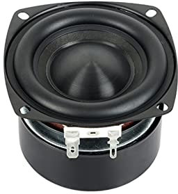 LPMPCZKZGF 1 pz 3 Pollici. HiFi. Altoparlante Basso 4ohm 8ohm 25W Portable Audio Altoparlante Bookshlef Subwoofer Home Theater Loudspeaker Audio da scaffale(J)