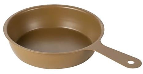 Ciotola da campeggio, in acciaio, misurino per cottura ad alta temperatura, per viaggi, cucina, appartamento, escursionismo, picnic, campeggio, mangiare all'aperto