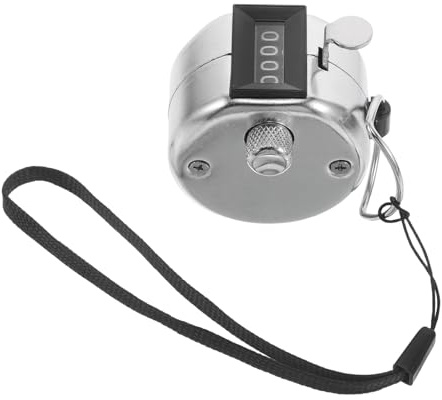 ERINGOGO Compteur De Tours De Pêche Compteur Manuel À 4 Chiffres Outil De Comptage pour Le Golf