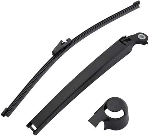 Fraylis Tergicristallo Posteriore per Golf 5 Braccio Tergicristallo Posteriore e Scopa Tergicristallo per Polo 9n Mk4 Mk5 2003-2008 Fabia 2008-2012