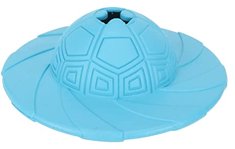 Disque Volant pour Chien, Jouet en Caoutchouc Résistant, Distributeur de Friandises, Jouet Interactif pour Chiens et Chiots - Stimulation Mentale, Renforcement des Dents,