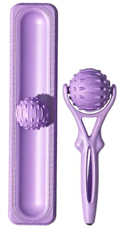 Massageboll Rullande Och Tvättbar Utrustning För Massagebehandling | Fasciaboll För Ryggen, Nacken, Skuldran, Höften, Vaden, Handen, Benen, Kroppen, samt Foten.