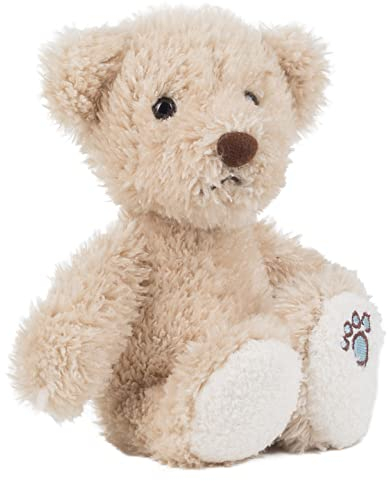 Schaffer 2180 Plüsch Teddybär Luca, 18 cm, Hellbraun