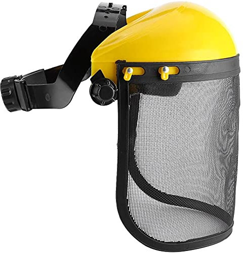 Casque de sécurité, visière maillée Casque de sécurité avec visière intégrale pour la Protection forestière