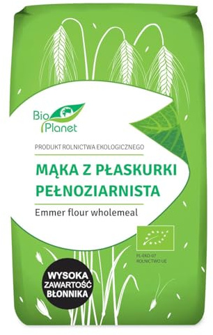 HELT KORNMJÖL BIO 500 g - BIO PLANET