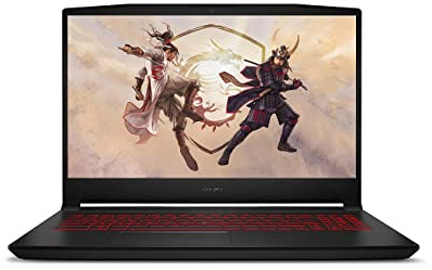 MSI Katana GF66 11UC072XES - Ordenador Portátil Gaming 15.6 FHD (intel Core i7-11800H , 16GB RAM, 512GB SSD, GeForce RTX3050 4GB, sin Sistema operativo) Negro - Teclado QWERTY español