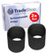 2x Trade-Shop Schaumstoff-Filter kompatibel mit Simpa, Starmix NT10, Variolux Cleanstar Staubsauger Nasssauger Trockensauger/Durchmesser 18 bis 19cm