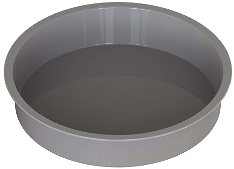 KEYFIVE Silikon Backform 24 cm Rund, Kuchenform 24 cm Rund, Antihaft Brotbackform Silikon, Silikonformen Backen Für Käsekuchen, Chiffonkuchen