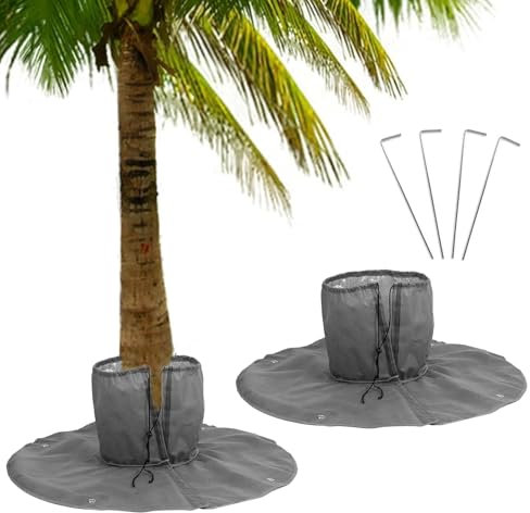 HIQE-FL Protection Hivernale des Plantes,Protection Hivernale pour Les Racines des Palmiers,Housses de Protection pour Plantes,Housse Hivernage Plante Réutilisable Convient,Protection Contre Le Gel