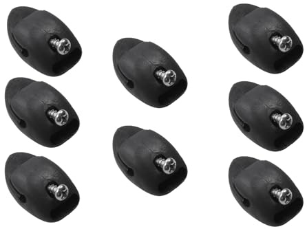 Generisch Fahrrad Schutzblech Clip Streben Befestigung Halter Mudguard Holder (Schwarz 8 Stück)