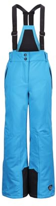Killtec Girls Pantalon Fonctionnel avec Plastron Amovible, Pare-Neige et Protection des Bords - Gandara Jr, 128, 31941-000