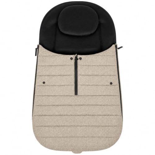 Altabebe AL2700-11 Übergangsfußsack Buggy mit Kopfkissen, dunkelgrau