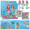 Magnetische Anziehpuppen für Mädchen, Meerjungfrau Anziehpuppen Stickerbuch, Magnet Puzzle Spielzeug, Magnetische Papierpuppen, Prinzessin-Anziehspiel, Magnetspiel für Mädchen Geschenke 3 4 5 6 7 Jahr