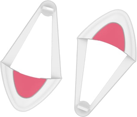 Generico Cute Orecchietti Di Gatto Realizzati In Silicone Per Cuffie Decorative E Inseribili Accessori Con Cinturini Di Fissaggio Regolabili, Adatti Per Cuffie Da Gioco Universali, 2 Pezzi