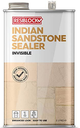 Everbuild EVBRBINDINV5 Resiblock Indian Sandstone Sealer Invisible 5 Litre