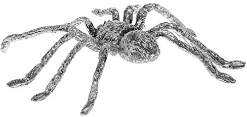 aubaho Zinnfigur Spinne Figur Skulptur Silber Insekt Zinn Sculpture Spider