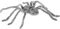 aubaho Zinnfigur Spinne Figur Skulptur Silber Insekt Zinn Sculpture Spider