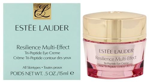 Estée Lauder Resilience Multi-Effect Tri-Peptide Under Eye Cream | Targets Dark Circles & Puffiness, 0.5 Ounce