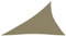 vidaXL Sonnensegel Wasserfest Sonnenschutz Windschutz Sonnendach UV Schutz Garten Terrasse Balkon Oxford-Gewebe Dreieckig 3x4x5m Beige