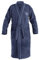Chiemsee Bademantel Venice im Kimono-Stil für Damen und Herren aus weicher Baumwolle | Größe S | Blau
