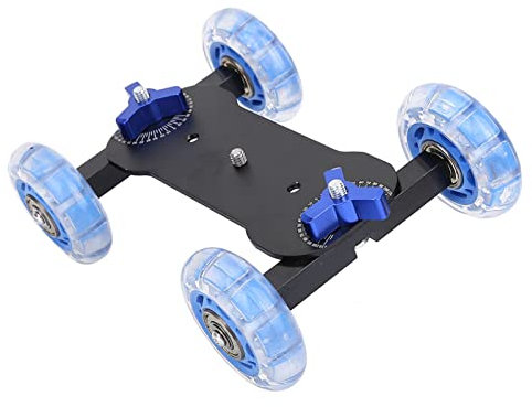 Desktop Camera Dolly Car Slider Roller for Camcorder 10KG Load Rail Wheel Camera Dolly CarJNIEXPORT