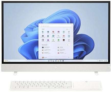HP Envy Move 23.8 Portable Touchscreen All In One PC | Intel Core i5-1335U | 8GB RAM | 512GB SSD | Quad HD 2560 x 1440p Display | Windows 11 Home | White