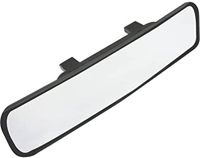 Maximex Panorama-Rückspiegel Maxi, Extra-großer Rückspiegel erweitert das Sichtfeld um 100%, Für leichteres Einparken, Keine toten Winkel & überholende Fahrzeuge schneller sehen, 7,5x43x5cm