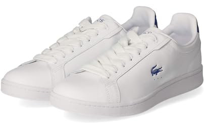 Lacoste Herren Low Sneaker Carnaby PRO Weiß Glattleder 7½