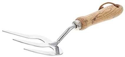 BESPORTBLE Fourche De Jardinage à Dents Outil Multifonctionnel pour Désherbage Et Plantation De Et Légumes Poignée Ergonomique De