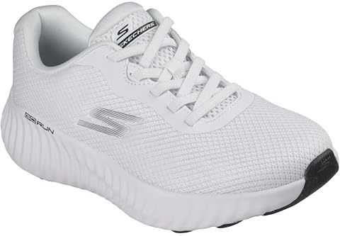 Skechers Scarpe da Ginnastica da Donna Go Run Now Calumet, Bianco/Nero, 40 EU