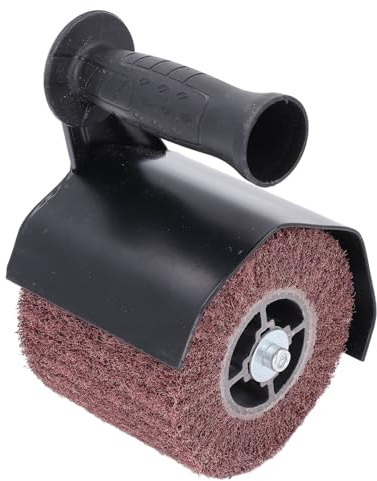 Spacnana Pulidora de Metal Portátil, Accesorio Liviano de Fibra y Esmeril con Ruedas de Pulido, Ideal para Acabado de Madera y Metal