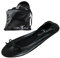 After Party Pumps® Back to Black Size UK 5-6 Ladies Roll Up Shoes Fold Up Pumps Foldable with Carrier Pouch