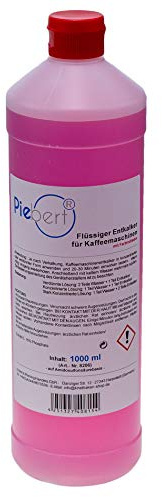 Flüssigentkalker für Kaffeevollautomaten | z.B. WMF, Jura, Nivona, Saeco, Melitta, uvm! | Universell einsetzbar | 1000ml Reinigungskonzenrtat - Made in Germany | Piebert®