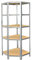 shelfplaza® HOME Eckregal 180x70x40 cm verzinkt mit 5 Böden - für 40er Tiefen - Kellerregal Lagerregal Metallregal Garagenregal Regalsystem Fachbodenregal Werkstattregal Haushaltsregal
