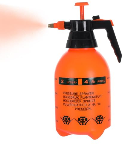 Gupcaqosjw Pulverizador De Jardín 2 L, Botella Pulverizadora De Agua Presión, Multifuncional con Agua Continua, Accesorios De Cés