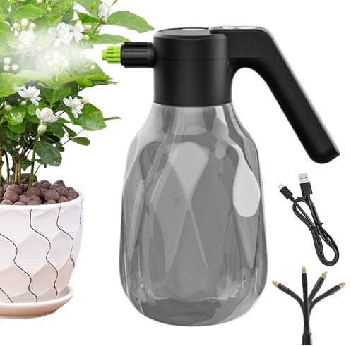 Spruzzatore Elettrico A Bottiglia - Dispositivo Portatile Di Irrigazione Da 2L,Annaffiatoio Automatico Per Piante Da Interno,Per Giardinaggio Cortile Pulizia Auto Fiori Verdure