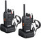 ESYNiC Paio Walkie Talkie Ricaricabile VOX PRM446MHz Radio Walkie-Talkie Professionali 16 Canali CTCSS/DCS Ricetrasmittente Portatile con Base per USB Caricabatterie e Auricolari