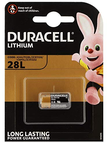 Duracell 28L Lithium-Hochleistungsbatterie (2CR13252) 1 Stück