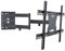 NEG Profi Universal TV-Wandhalterung Extender 6012 (schwarz) Schwenk-, neig- und ausziehbar, Full Motion (bis max. VESA 600x400 und 45kg)