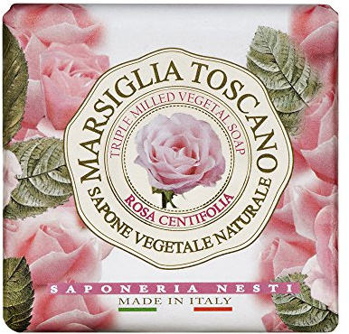 NESTI DANTE Marsiglia Toscano Sapone (Aroma Rosa Centifolia) - 200 gr.