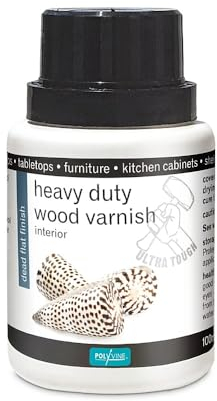 Polyvine Heavy Duty Varnish Dead Flat 100ml