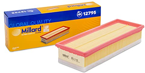 Millard Filters Filtre à air pour voiture Millard MK12795 60x314x113 mm Global Quality