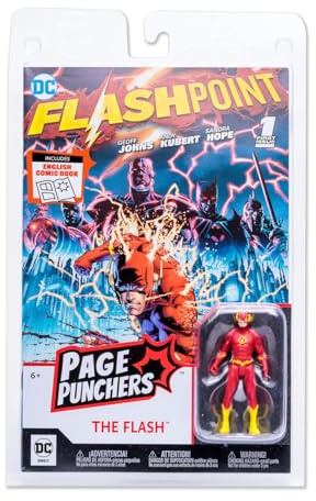 McFarlane Figura d'azione DC Direct Comic con Figura The Flash (Flashpoint) Multicolore TM15841