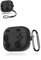 Cover for Motorola Moto Buds Wireless Earbuds, yystao Soft Silicone Protective Case compatible with Lenovo Moto Buds, Retro game console design, Dustproof, Shockproof& Durable, Black