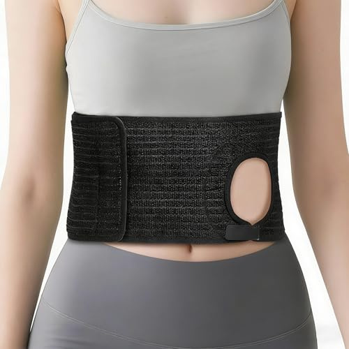 Elastiska Stomiband, Postoperativ Stomiband, Stomiband Med Justerbart Hål För Stomipåse, Förebygger Stomibråck(Small)