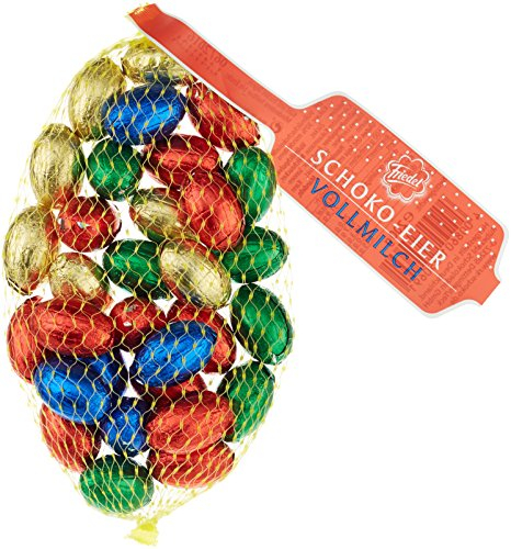 Friedel Vollmilch- Schokoeier massiv, 4er Pack (4 x 200 g)