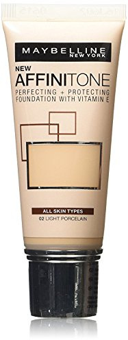 Maybelline Affinitone Perfecting & Protecting Foundation 30ml - 02 Light Porcelain